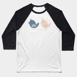 Cute birds Baseball T-Shirt